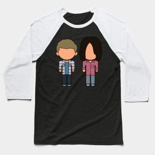 Bill and Ted Face The Icons - "Vector Eds" Baseball T-Shirt